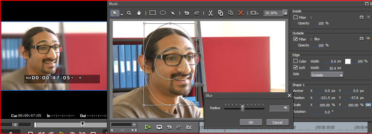 Using a Mask filter for image manipulation